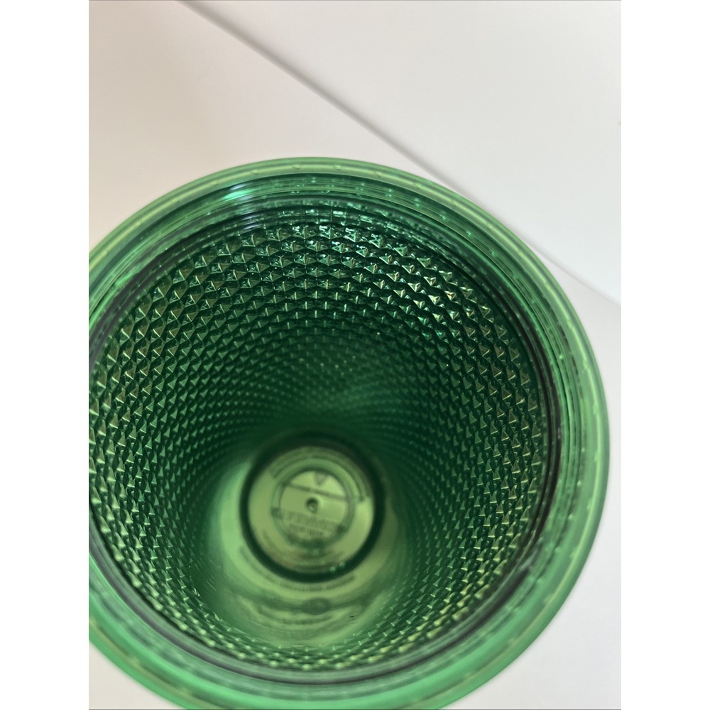 Starbucks Metallic Green Studded Bling 16 oz Tumbler Cold Cup /Holiday/ Collect - Picture 6 of 7